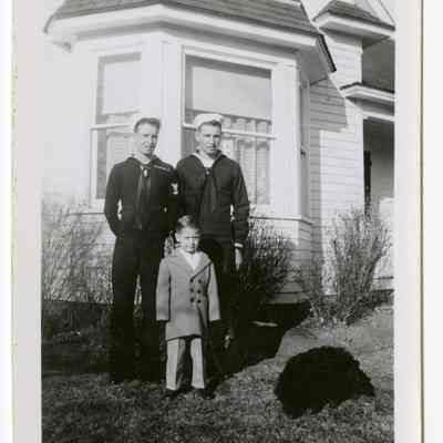 Lester K, Clyde, and Gib Brunner