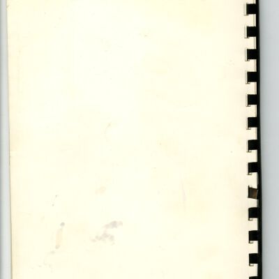 Back of cookbook.
