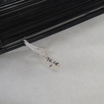 Number on hand fan.: Origsize: 1" (h) x 1.5" (w) x; Origformat: Artifact