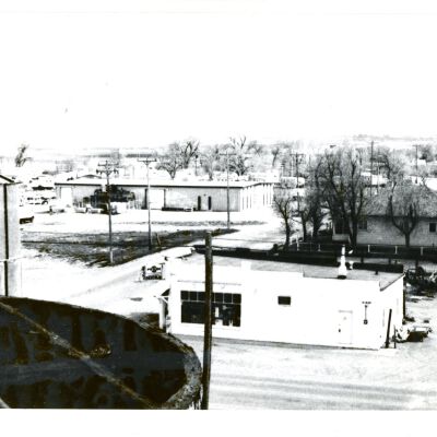 View of Broomfield from Coors Elevator looking S. street on the left is Wadsworth