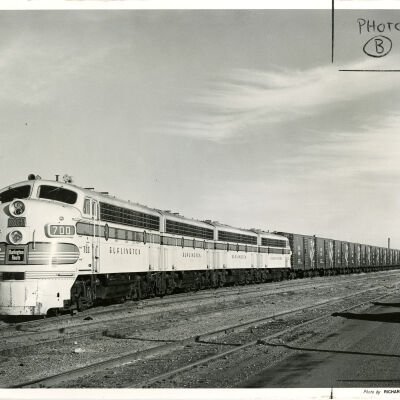 Burlington Route Diesel Locomotive