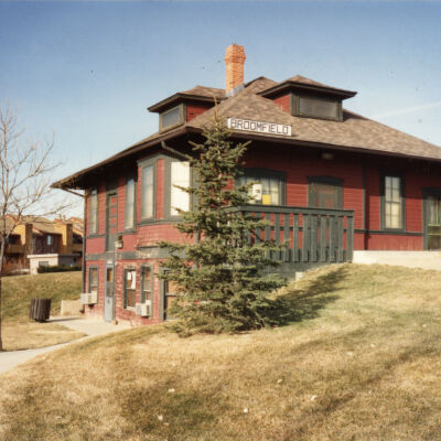 Broomfield Depot Museum from Outside