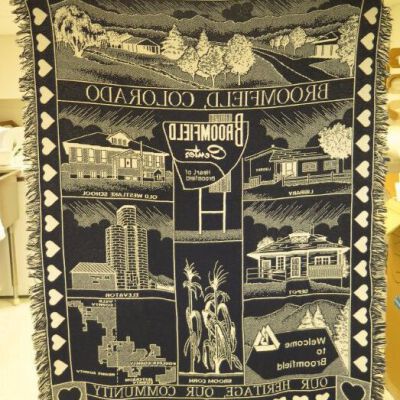 Back of blanket.: Origsize: 48" (w) x 64" (l); Origformat: Artifact