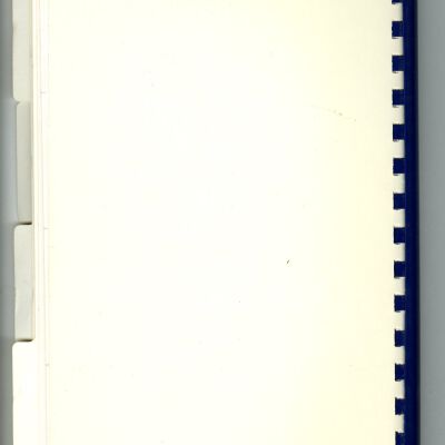 Back of cookbook.