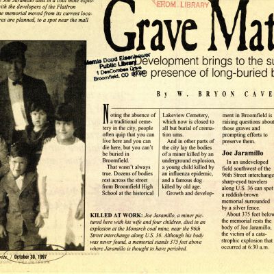 Grave Matters