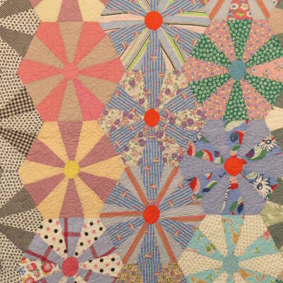 Hexagon Star Variation Quilt