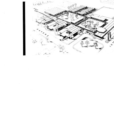 Apartment architectural drawing