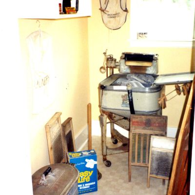 Washing Machine in Honey House