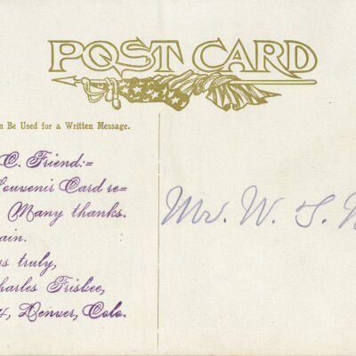 Eldorado Springs Swimming Pool Postcard