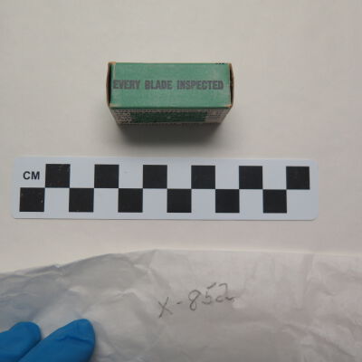 Side of box.: Origsize: 0.75" (h) x 1.75" (w; Origformat: Artifact