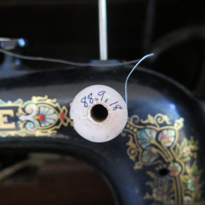 Other side of spool.: Origsize: 1" (h) x 0.75" (diam; Origformat: Artifact