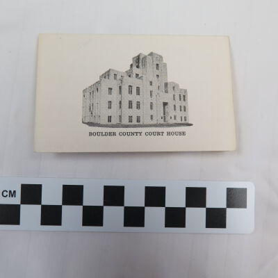 Front of card.: Origsize: 4" (w) x 2.5" (l); Origformat: Artifact