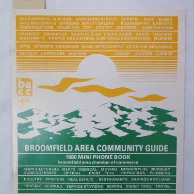 1980 Broomfield Area Community Guide