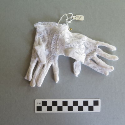 Gloves: Origsize: 2" (w) x 5" (l); Origformat: Artifact