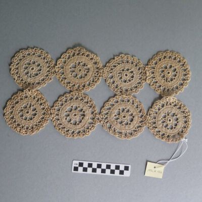Doily: Origsize: 8" (w) x 15.5" (l); Origformat: Artifact