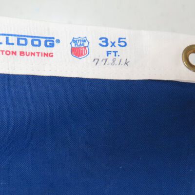 Number on flag.: Origformat: Artifact