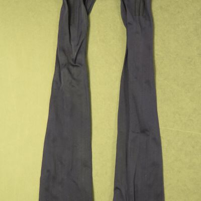Back of gloves.: Origsize: 2" (w) x 21" (l); Origformat: Artifact