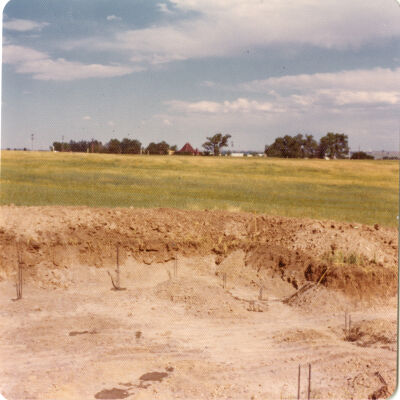 Foundation Excavation for the Broomfield Train Depot