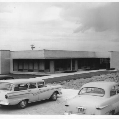 Trio Office Building and Cars
