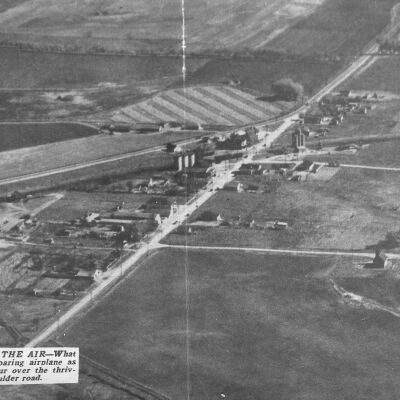 Aerial Photo of Broomfiled - 1927