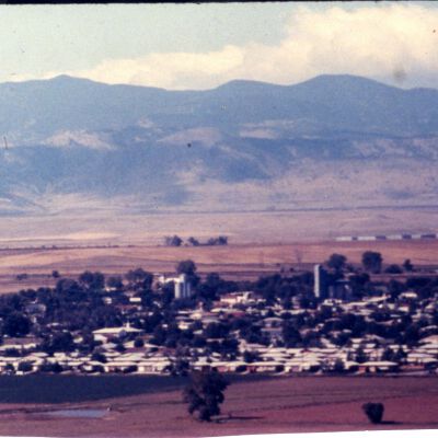 View of Broomfield with Mountains