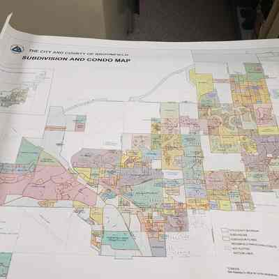 Broomfield Subdivision and condo map