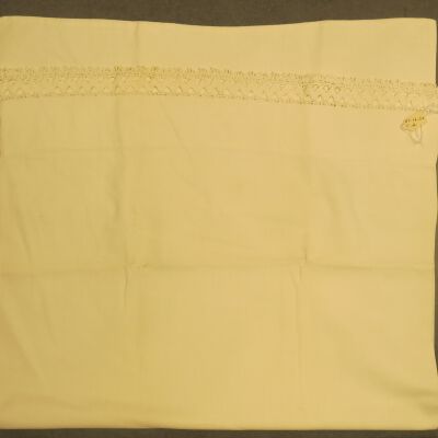 White Pillowcases with Rick-Rack Trim