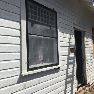 Honey House During 2022 Renovations