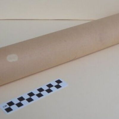 Roll of wallpaper: Origsize: 2.25" (d) x 18.5" (l; Origformat: Artifact