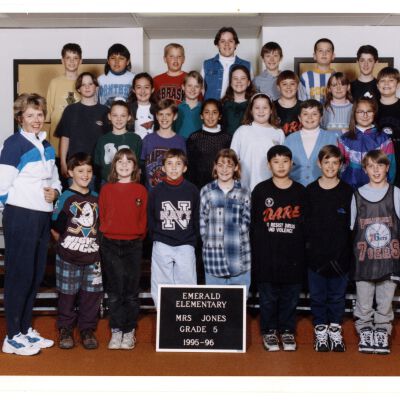 1995-1996 Jones Class Photo