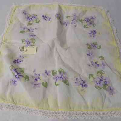 Floral Handkerchief