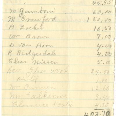 Record, Bookkeeping