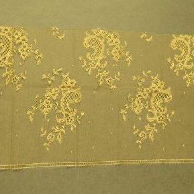 Other side of lace.: Origsize: 10" (w) x 30" (l); Origformat: Artifact