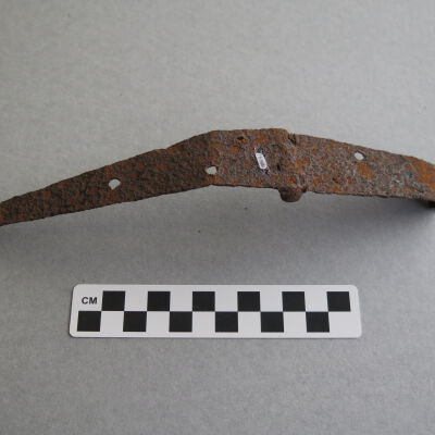 Other side of hinge.: Origsize: 5" (h) x 4" (w) x 23; Origformat: Artifact