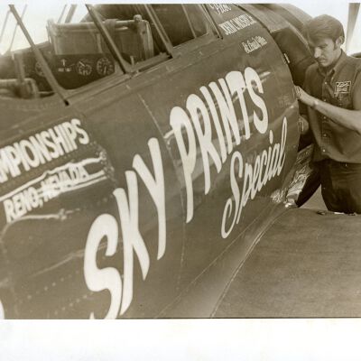 Jefferson Count Airport - preparation for Naitonal Air Show in Nevada - Don Schiller of Broomfield