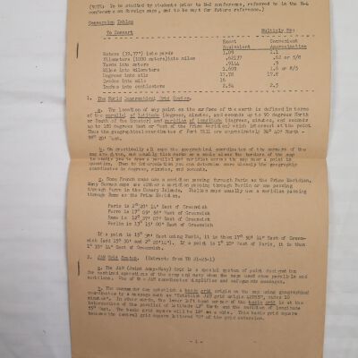 Field Artillery School Study List
