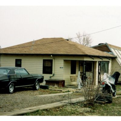 House formerly belonging to Myrtle Van Horn ,1998: Origsize: Unknown; Origformat: Print-Photographic; Resolution: 300dpi