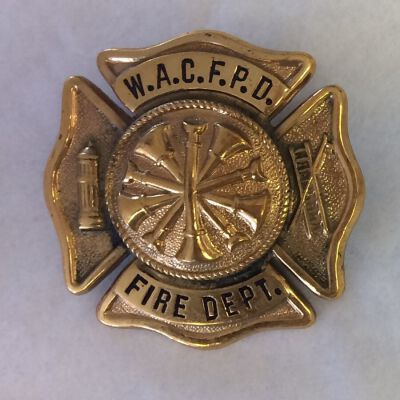 West Adams County Fire Protection District Hat Badge