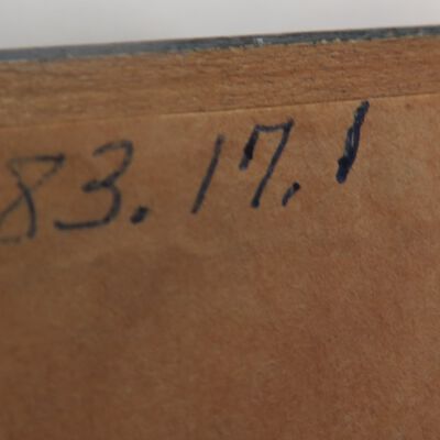 Number Detail: Origsize: 16"(H) x 11"(W); Origformat: Artifact