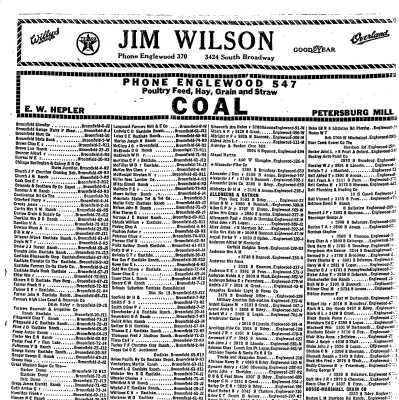 1924 Telephone directory