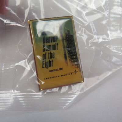 Close up of front of pin.: Origsize: 3.25" (h) x 3" (w); Origformat: Artifact