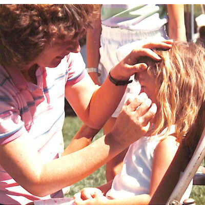 Face Painting at 1989 Broomfield Days