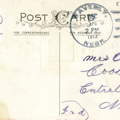 "A Merry Christmas to You" Postcard