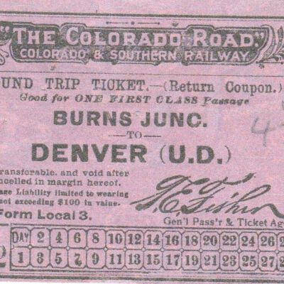 Ticket, Transportation