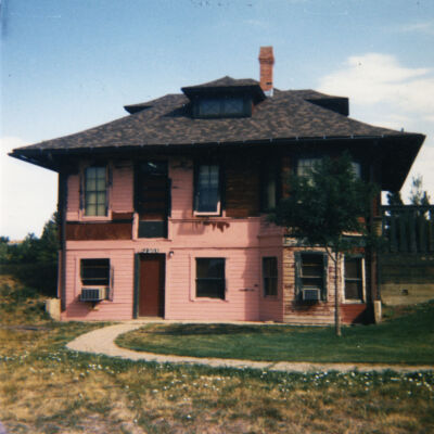 Broomfield Depot Museum Partially Painted