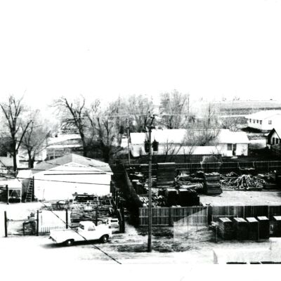 View of Broomfield from Coors elevator, SW