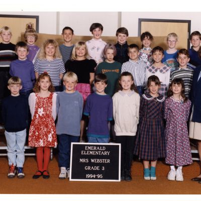 1994-1995 Webster Class Photo