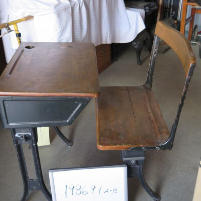 Chair, Desk