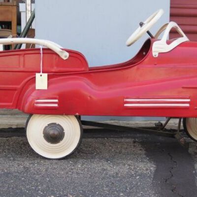 Pedal Car in Offsite Storage.: Origformat: Artifact