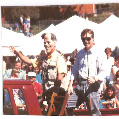 Sandy Hume at 1989 Broomfield Days Parade